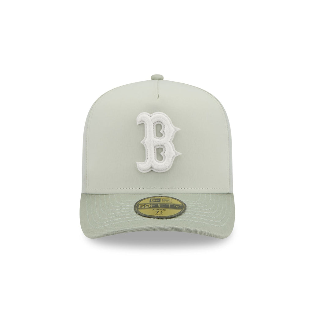 Boston Red Sox Crinkle 59FIFTY A-Frame Fitted Hat
