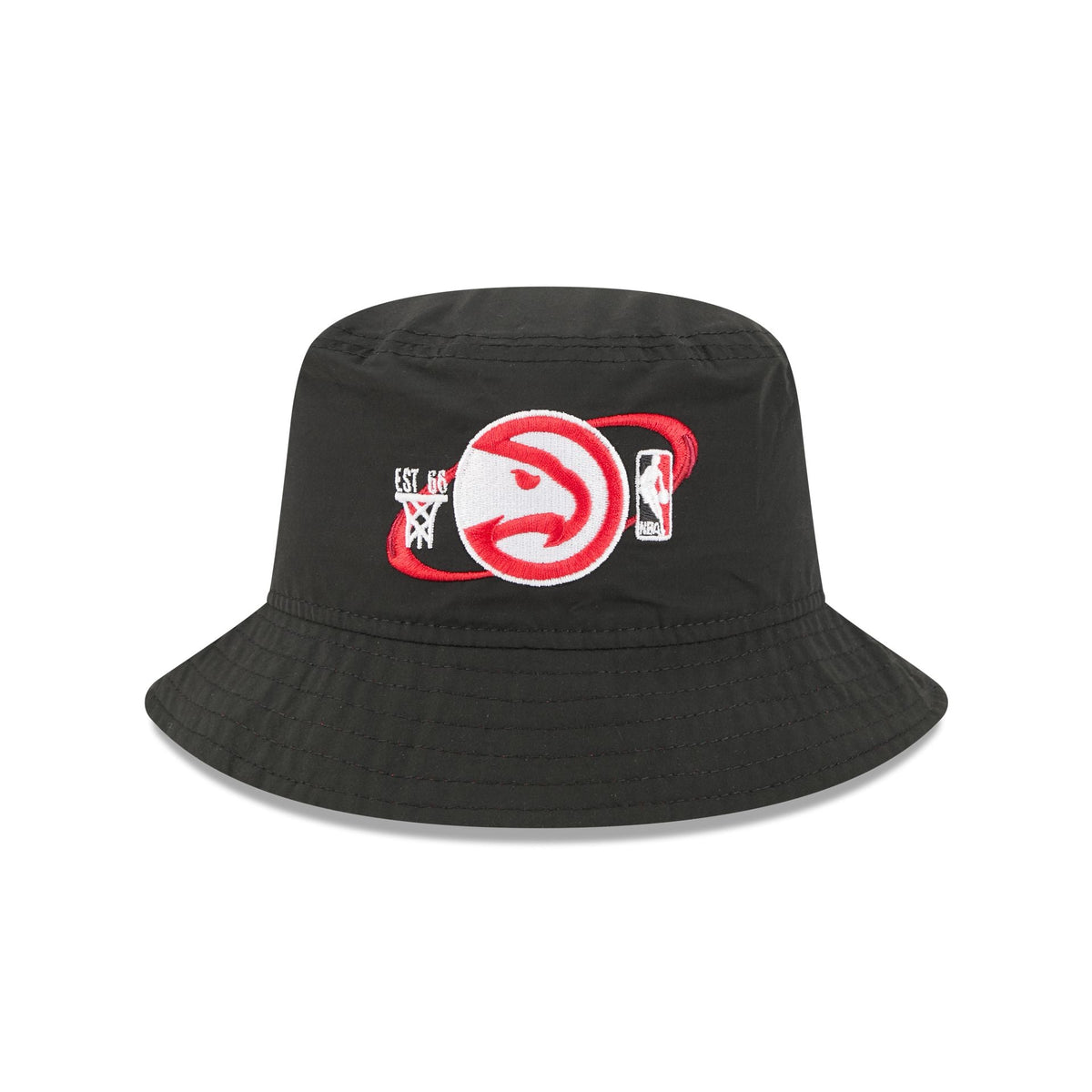 Atlanta Hawks Nylon Logo Bucket Hat