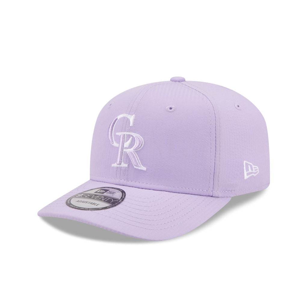 Colorado Rockies Pastel Crepe 9SEVENTY Stretch-Snap Hat