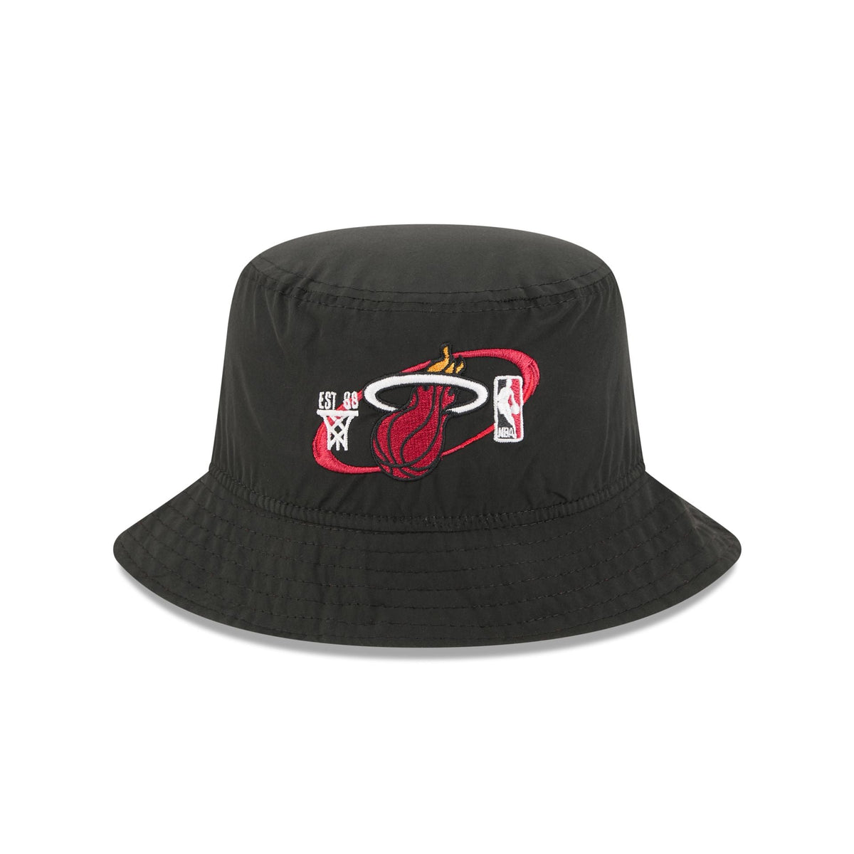 Miami Heat Nylon Logo Bucket Hat