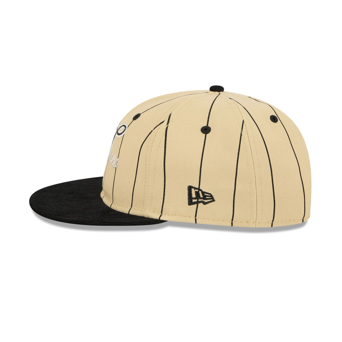 San Antonio Spurs Pinstripe Script Retro Crown 9FIFTY Adjustable Hat