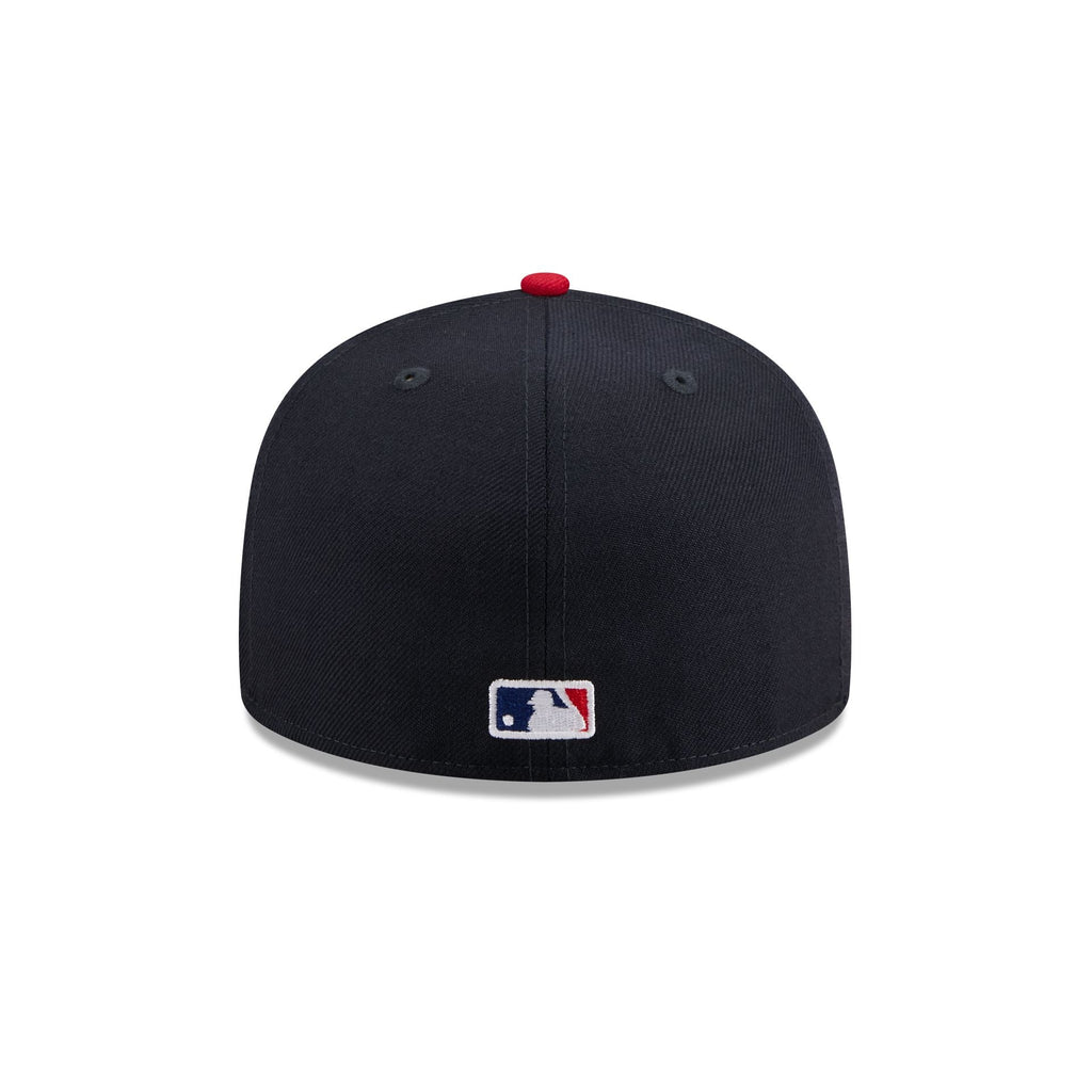 Fear of God Essentials MLB Red Visor 59FIFTY Fitted Hat