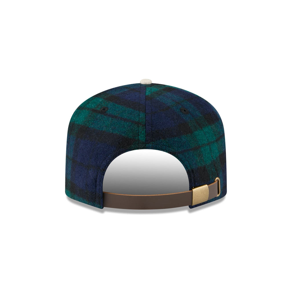 New York Mets Plaid Letterman 19TWENTY Adjustable Hat