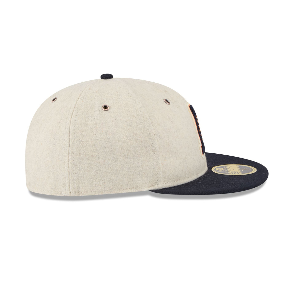 Houston Astros Wool Letterman Retro Crown 59FIFTY Fitted Hat