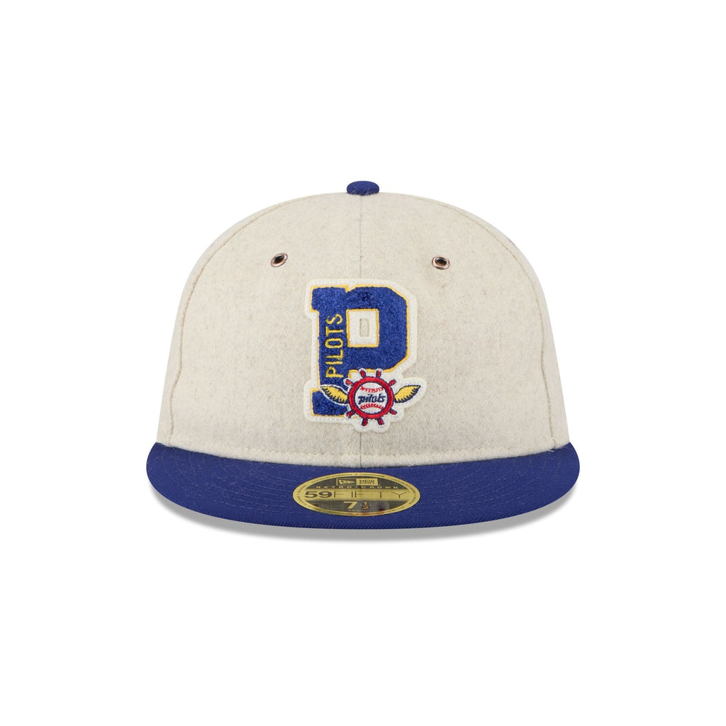 Seattle Pilots Wool Letterman Retro Crown 59FIFTY Fitted Hat