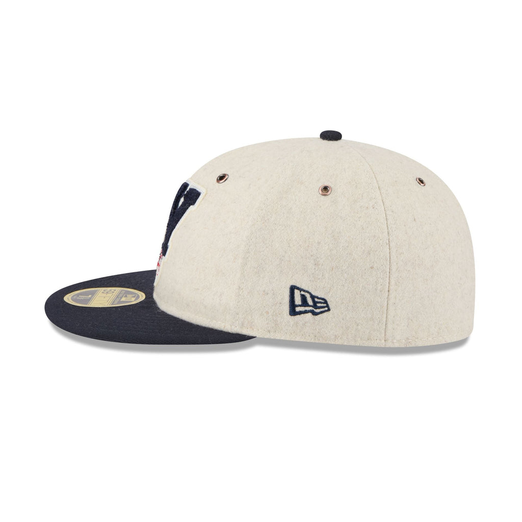 New York Yankees Wool Letterman Retro Crown 59FIFTY Fitted Hat