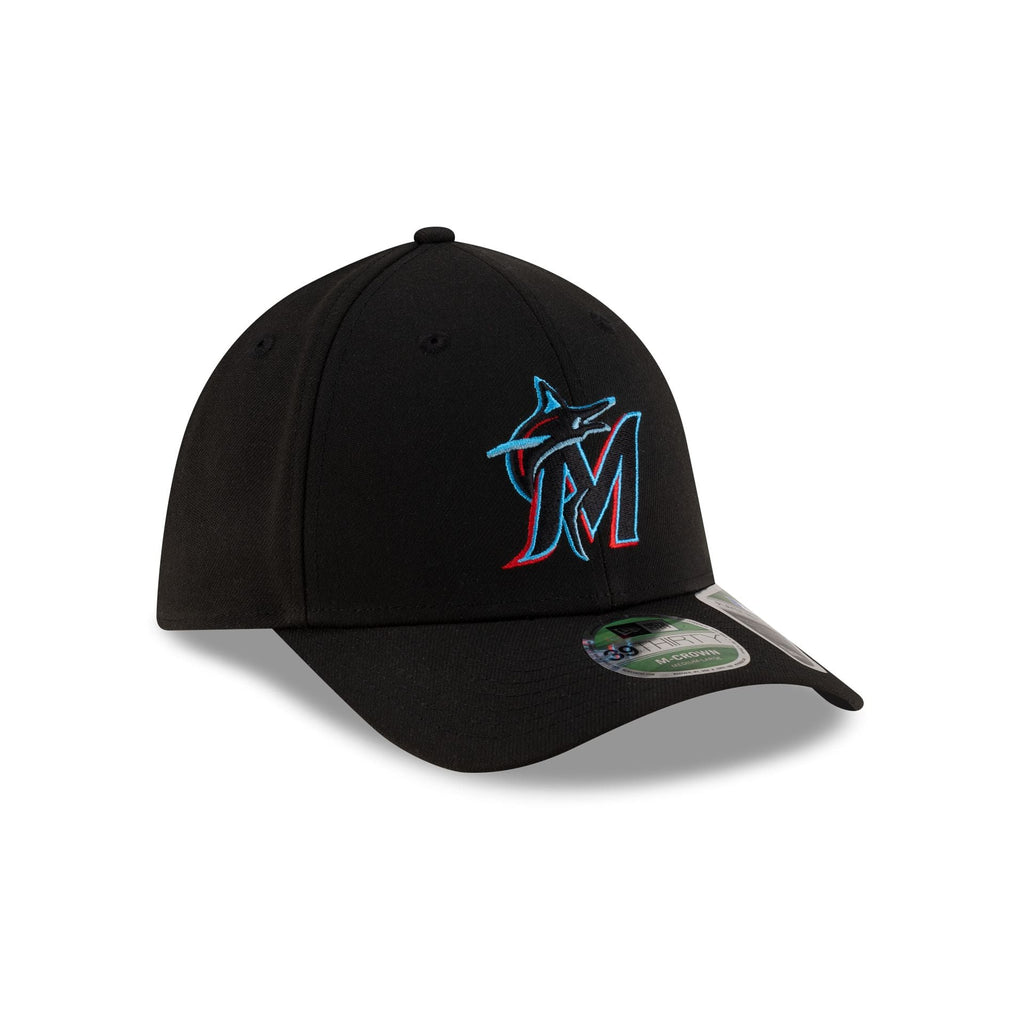 Miami Marlins Player Replica 39THIRTY M-Crown Stretch Fit Hat