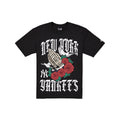 New York Yankees Gothic Bloom Black T-Shirt