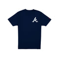Atlanta Braves Cartoon Navy T-Shirt