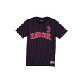 Boston Red Sox Throwback Applique Pinstripe T-Shirt