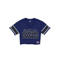 Los Angeles Dodgers Throwback Women's Cropped T-Shirt