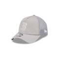 Boston Red Sox 2026 Batting Practice Gray 9FORTY APEX Trucker Hat
