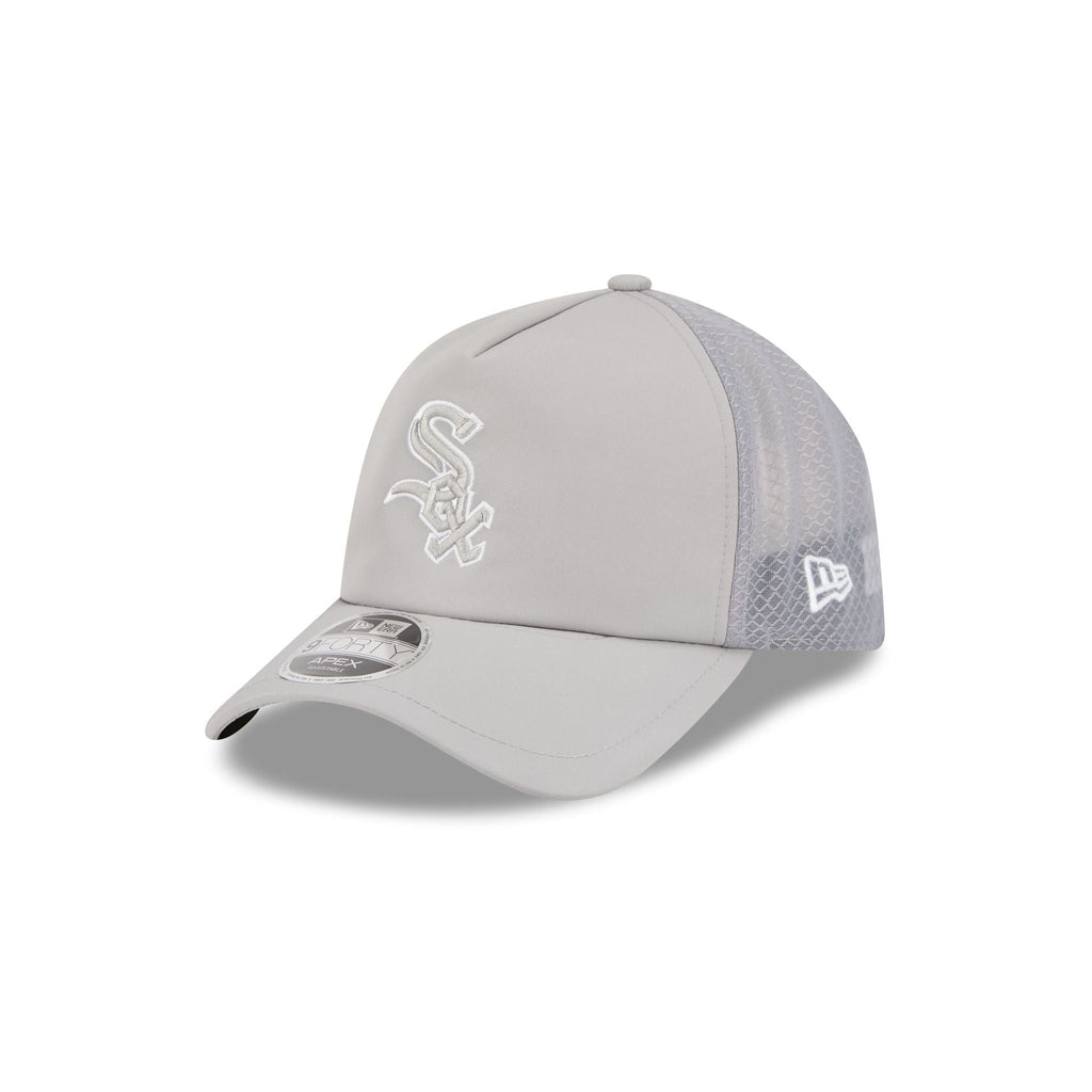 Chicago White Sox 2026 Batting Practice Gray 9FORTY APEX Trucker Hat