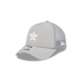Houston Astros 2026 Batting Practice Gray 9FORTY APEX Trucker Hat