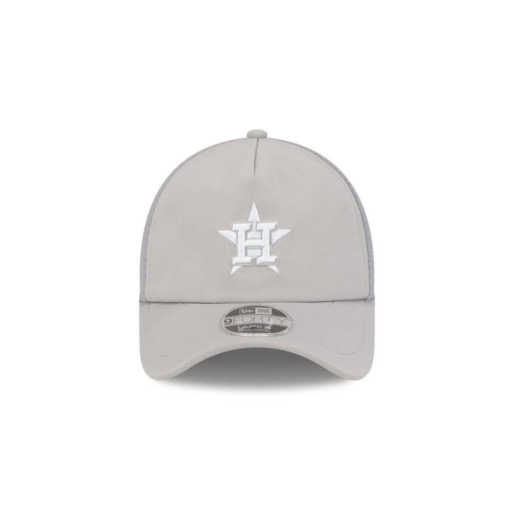 Houston Astros 2026 Batting Practice Gray 9FORTY APEX Trucker Hat