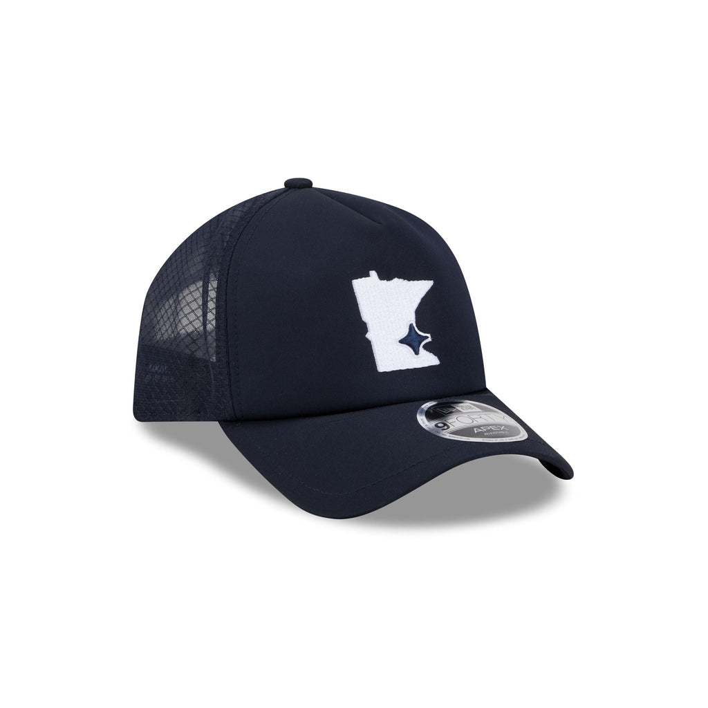 Minnesota Twins 2026 Batting Practice Alt State 9FORTY APEX Trucker Hat