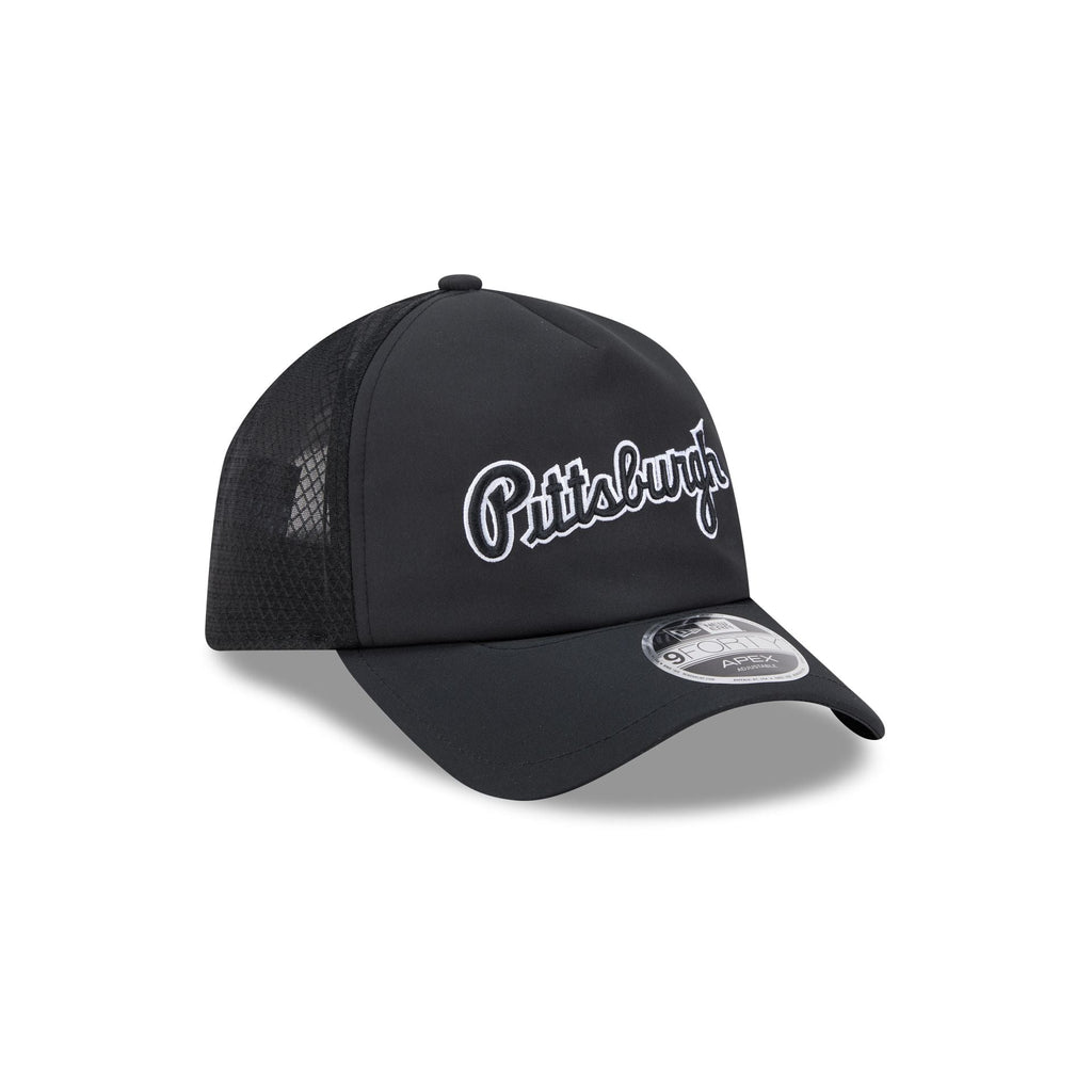 Pittsburgh Pirates 2026 Batting Practice Alt Wordmark 9FORTY APEX Trucker Hat