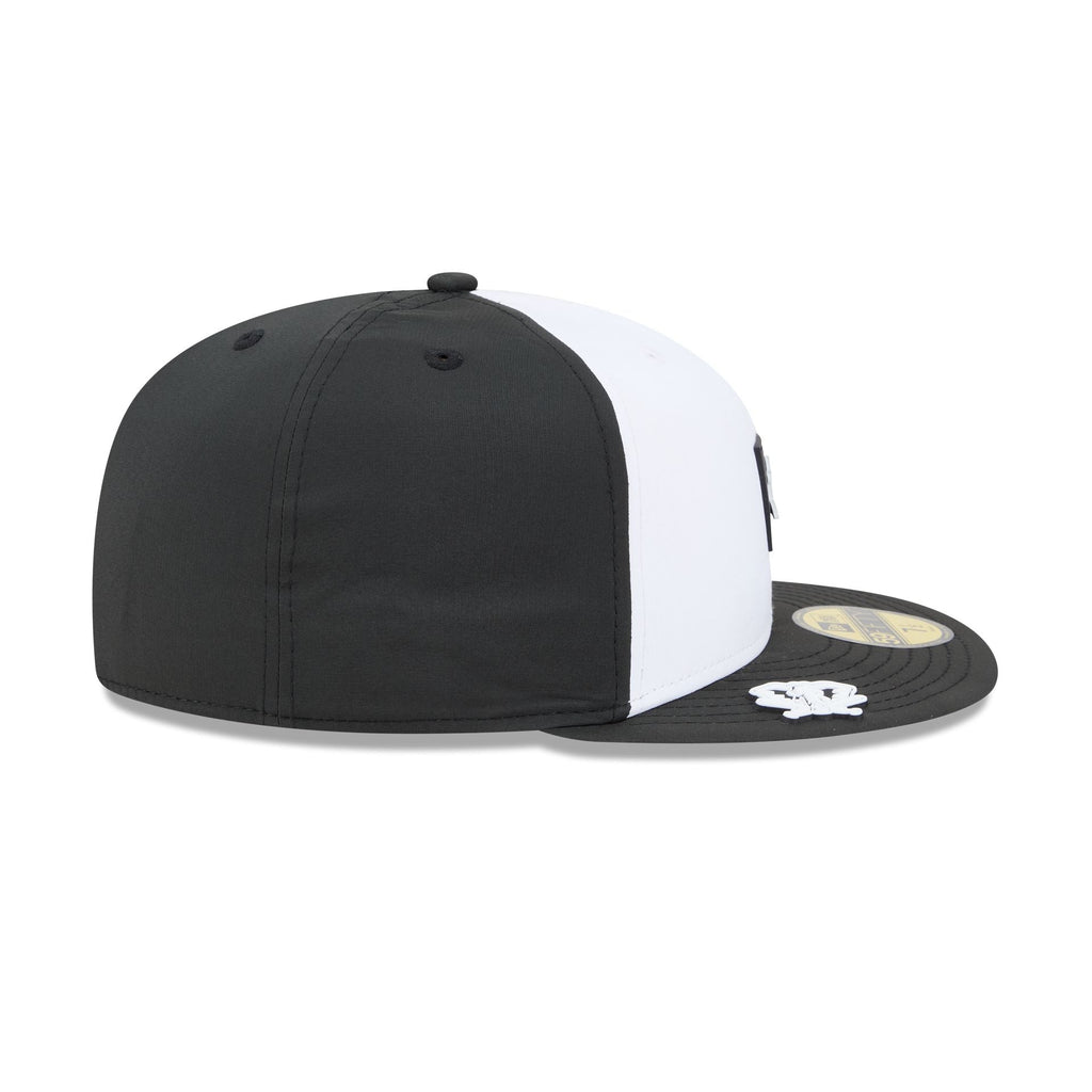 Athletics 2026 Clubhouse Black & White 59FIFTY Fitted Hat
