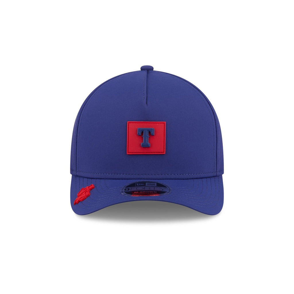 Texas Rangers 2026 Clubhouse 9FORTY M-Crown A-Frame Snapback Hat