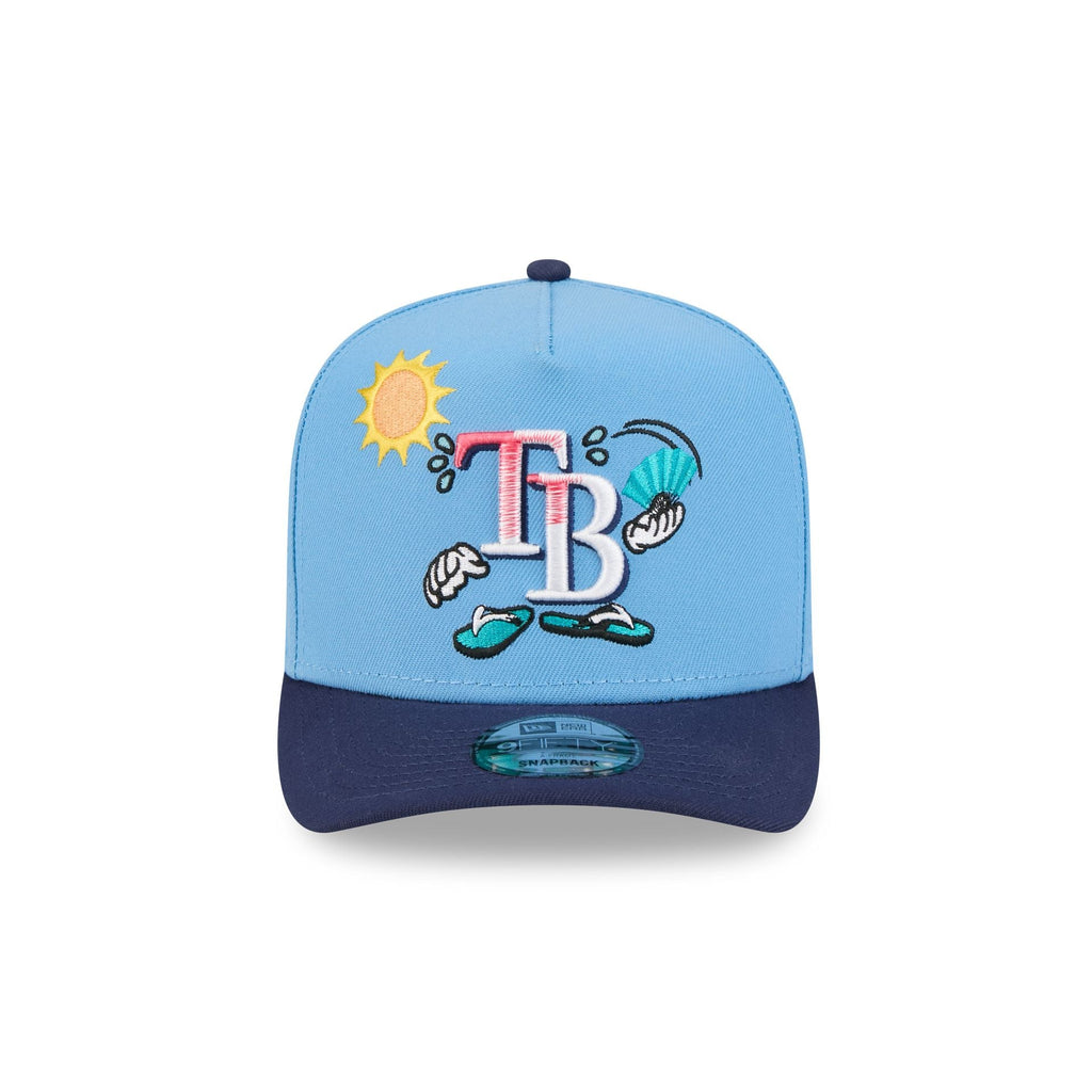 Tampa Bay Rays Cartoon 9FIFTY A-Frame Snapback Hat