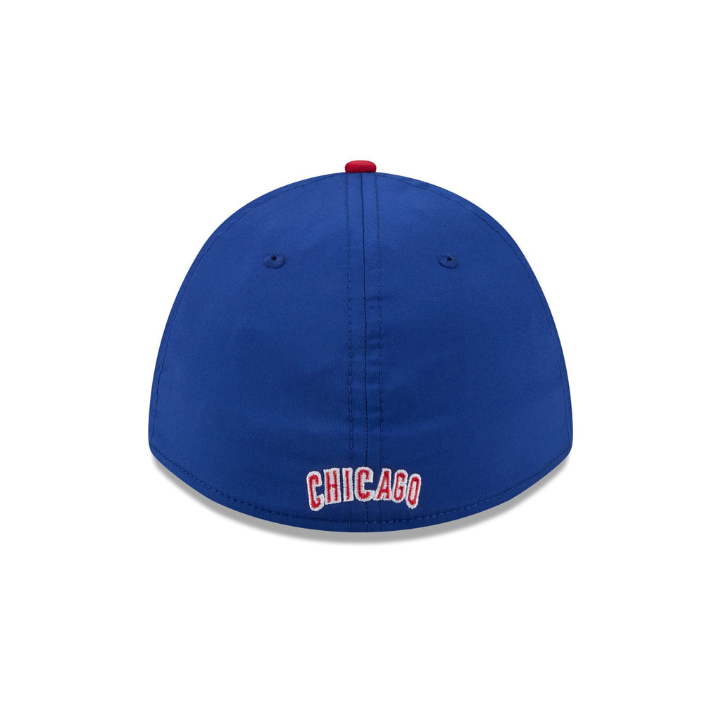 Chicago Cubs Rope 39THIRTY M-Crown A-Frame Stretch Fit Hat