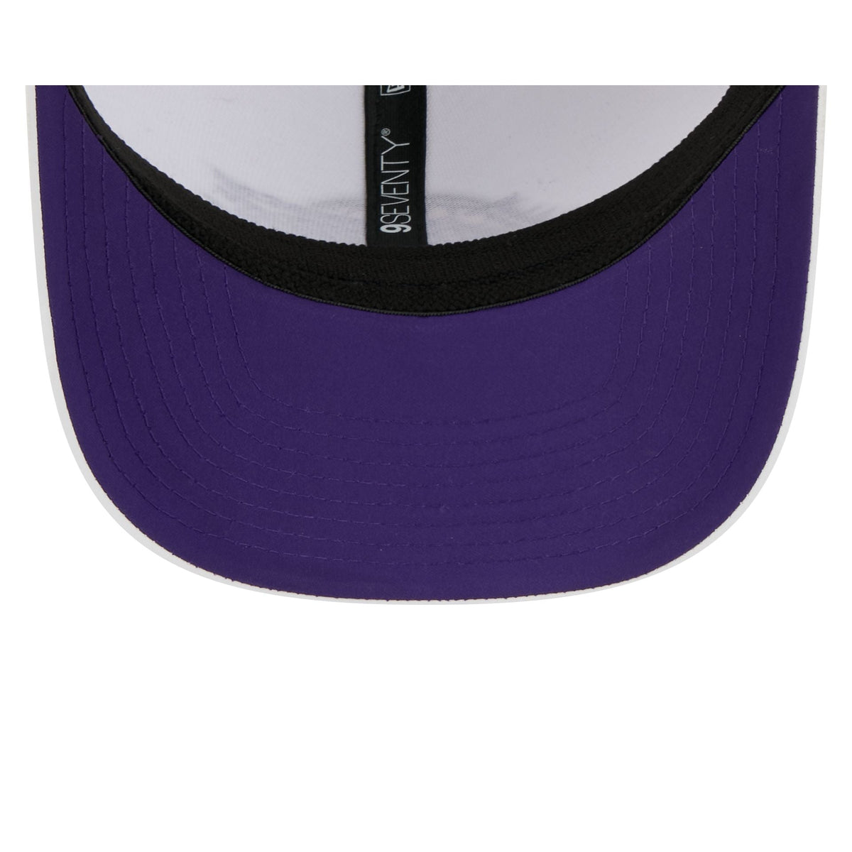 Los Angeles Lakers Optic White Performance Rope 9SEVENTY Stretch-Snap Hat