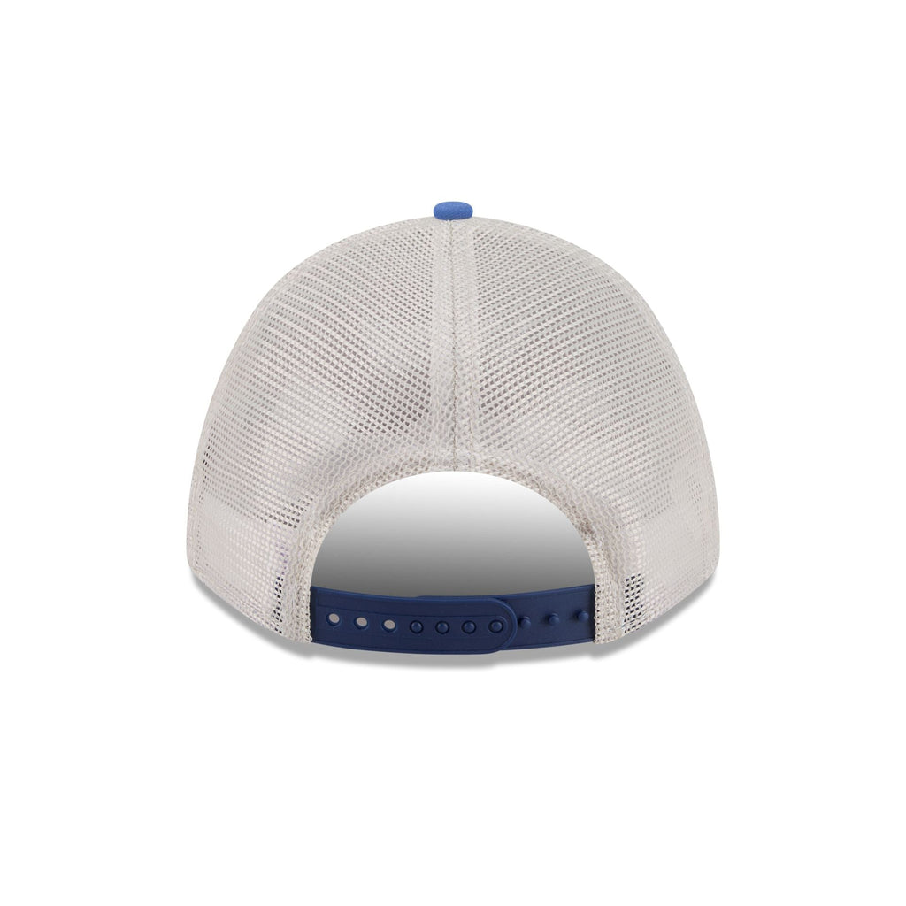 Atlanta Braves Frayed 9FORTY M-Crown A-Frame Trucker Hat