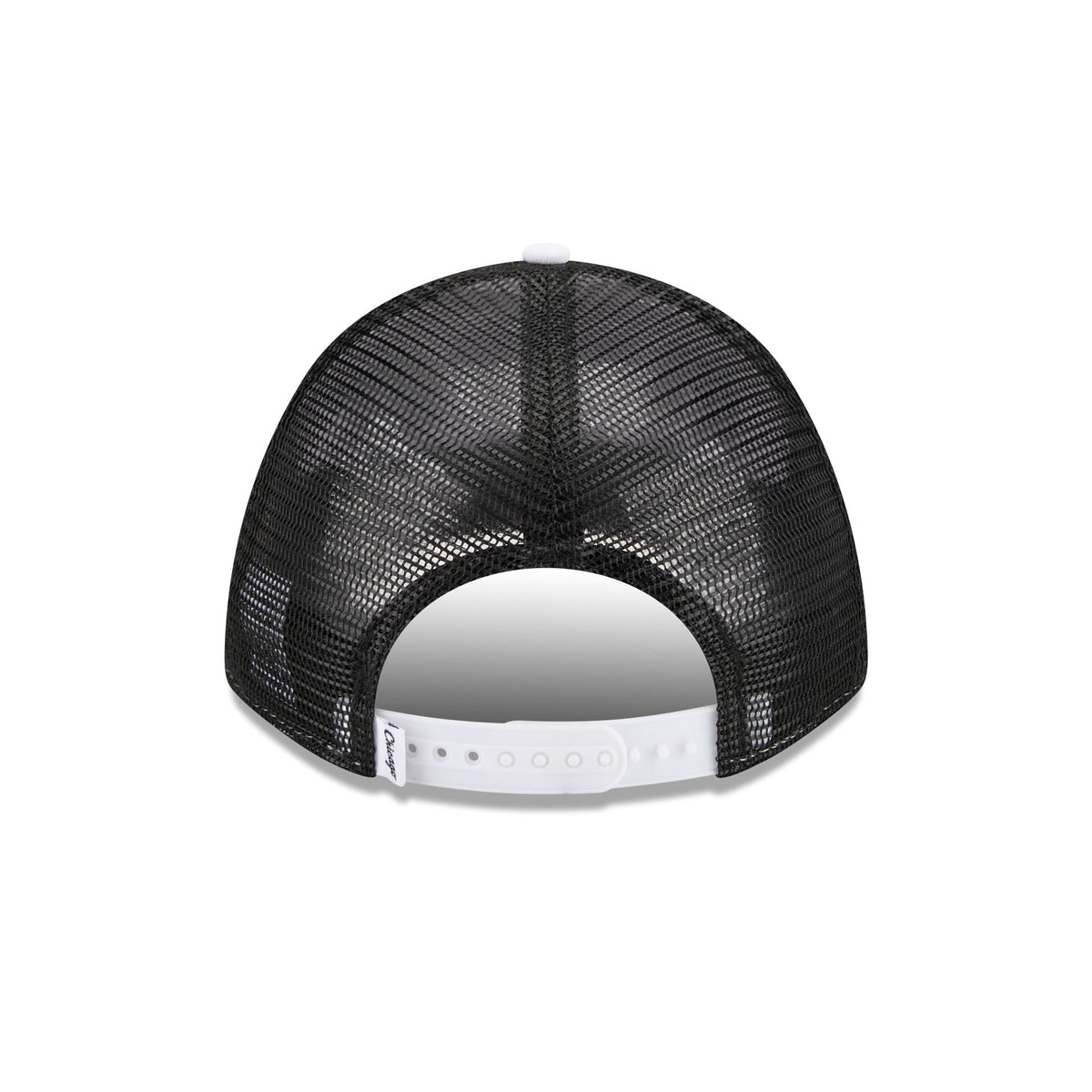 Chicago White Sox Optic White Felt Logo Women's 9FORTY M-Crown A-Frame Trucker Hat