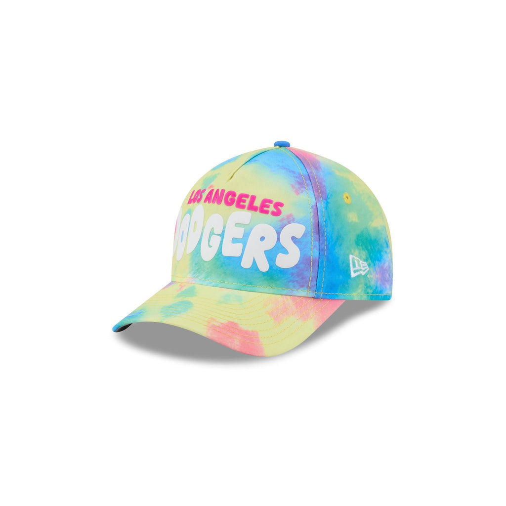 Los Angeles Dodgers Tie Dye Kids 9FORTY M-Crown A-Frame Snapback Hat
