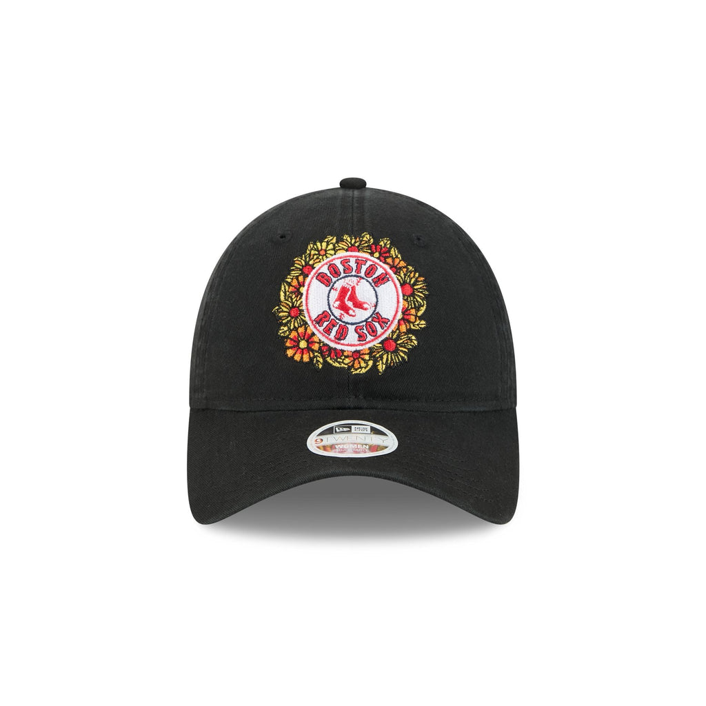 Boston Red Sox Day of the Dead Floral 9TWENTY Adjustable Hat