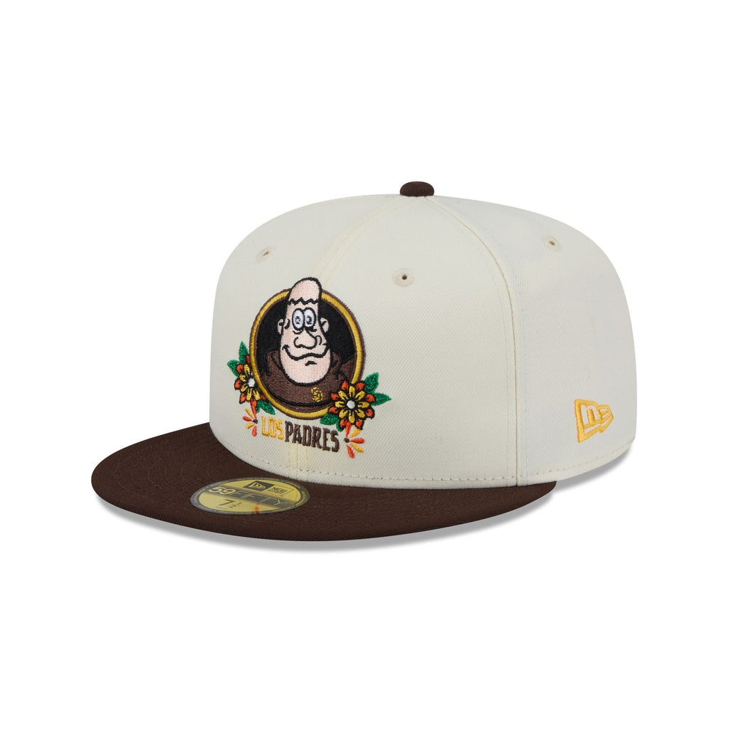 San Diego Padres Day of the Dead Sugar Skull Mascot 59FIFTY Fitted Hat