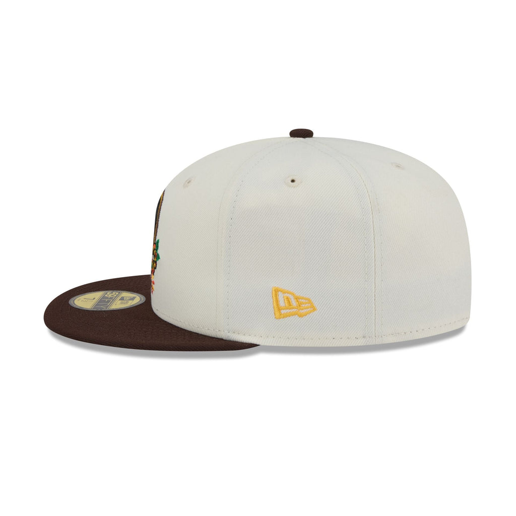 San Diego Padres Day of the Dead Sugar Skull Mascot 59FIFTY Fitted Hat