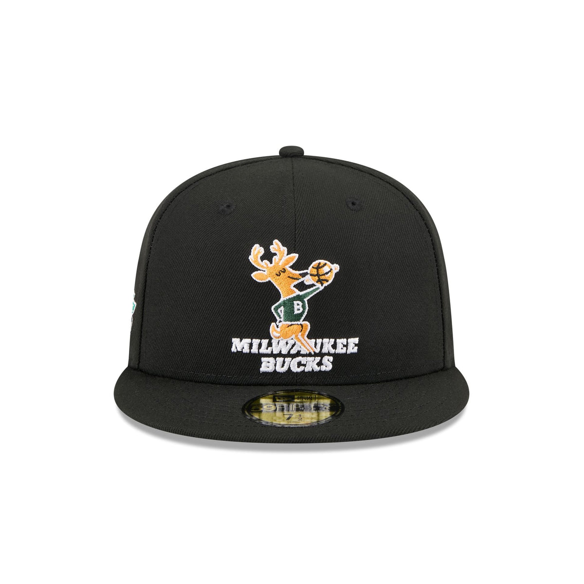 Milwaukee Bucks 1968-1992 Hardwood Classics Sidepatch 59FIFTY Fitted Hat
