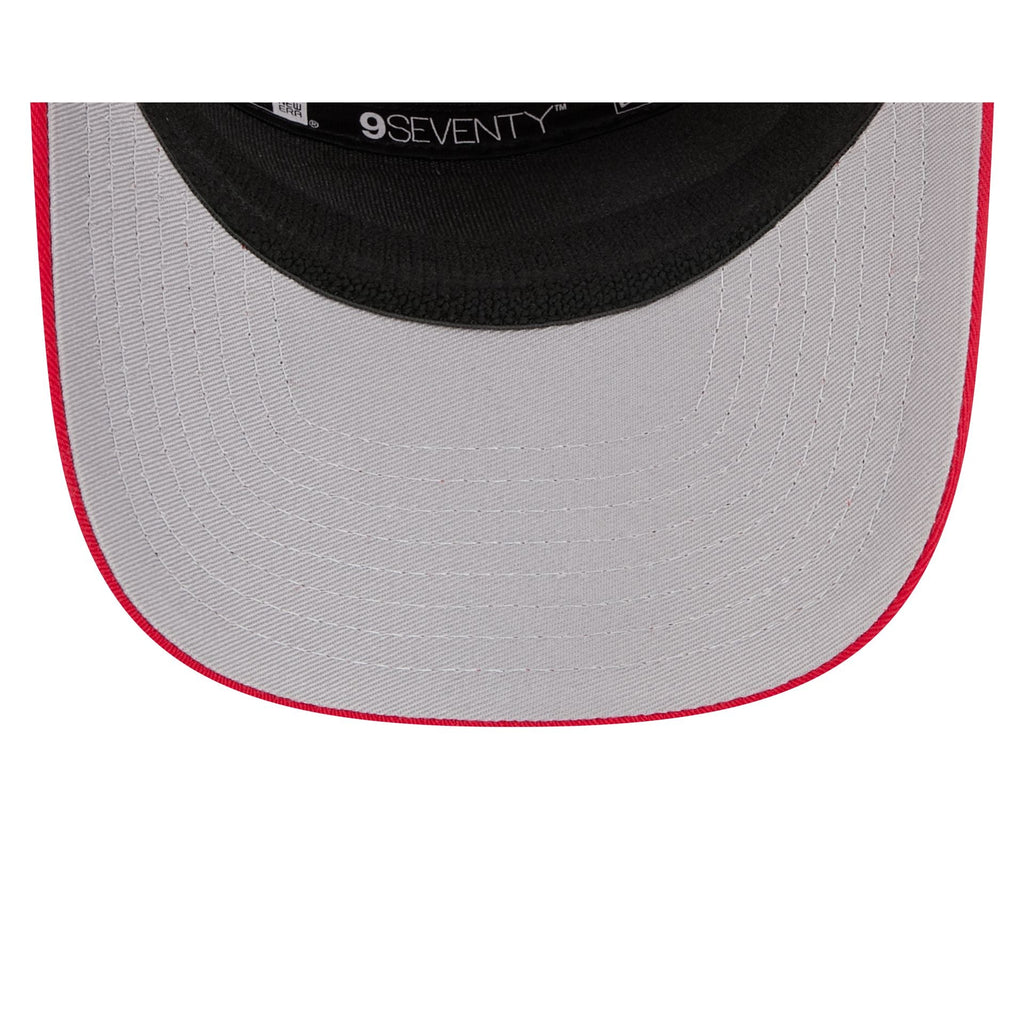 Cincinnati Reds Split Panel 9SEVENTY Stretch-Snap Hat