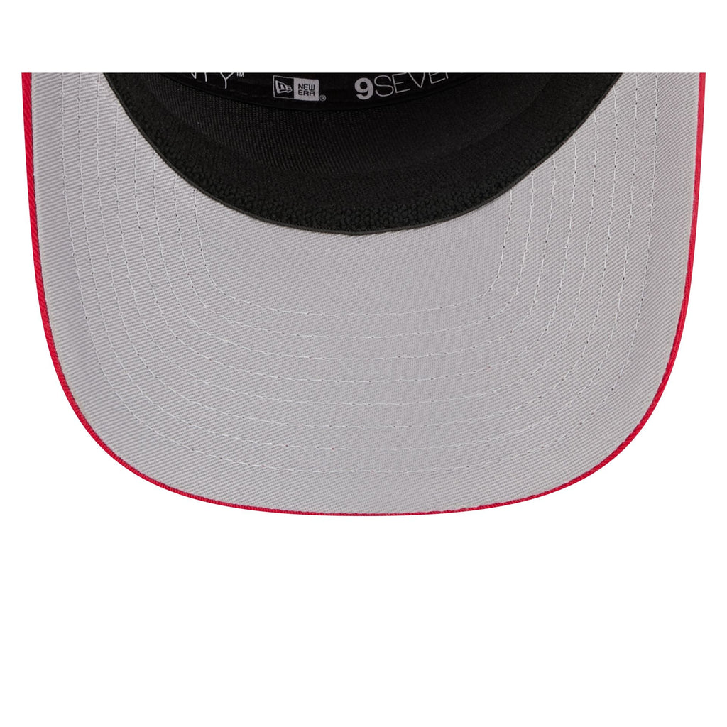 Los Angeles Angels Split Panel 9SEVENTY Stretch-Snap Hat
