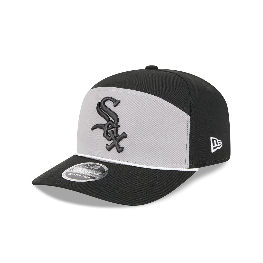 Chicago White Sox Split Panel 9SEVENTY Stretch-Snap Hat
