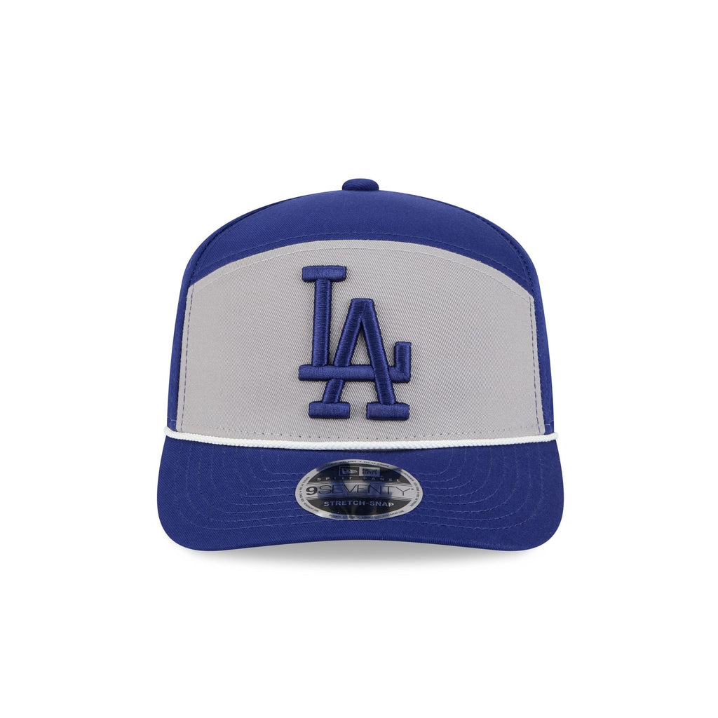 Los Angeles Dodgers Split Panel 9SEVENTY Stretch-Snap Hat