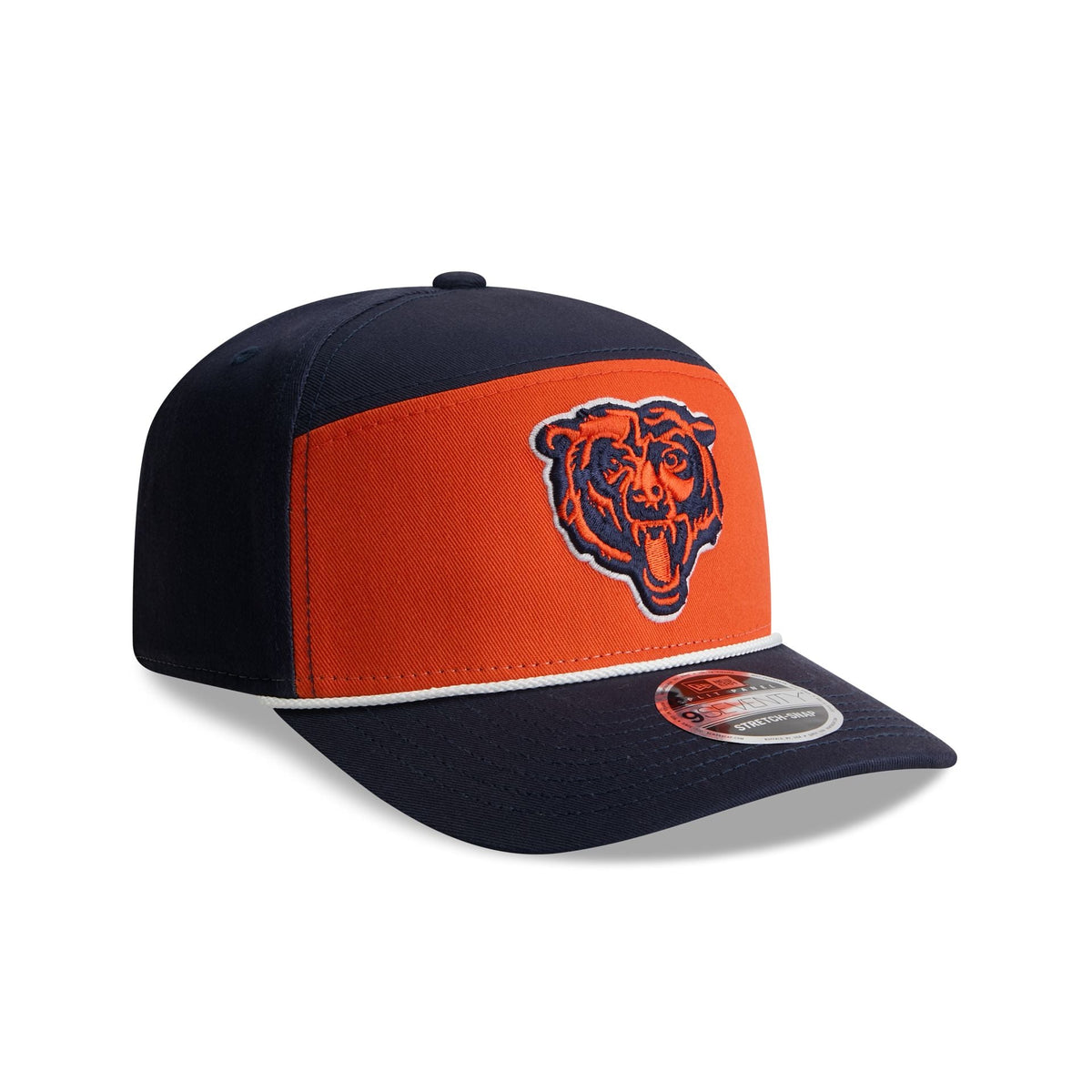 Chicago Bears Split Panel 9SEVENTY Stretch-Snap Hat