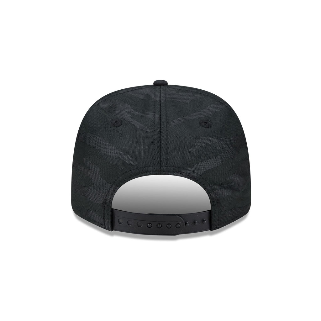 New York Yankees Black Camo Split Panel 9SEVENTY Stretch-Snap Hat