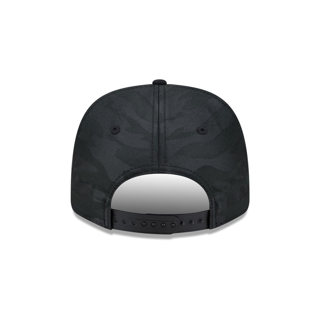 Philadelphia Phillies Black Camo Split Panel 9SEVENTY Stretch-Snap Hat