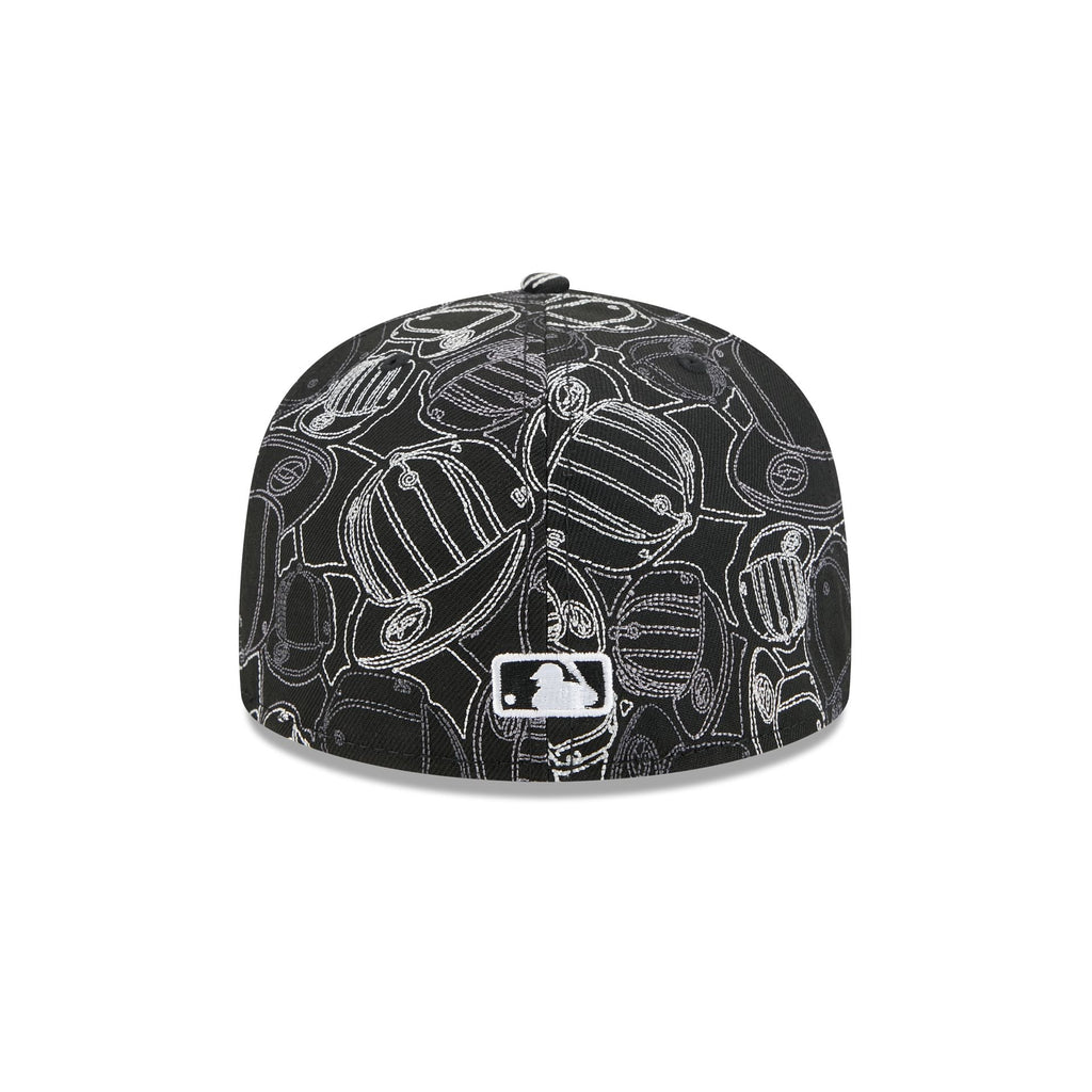 Houston Astros Cap Scramble 59FIFTY Fitted Hat