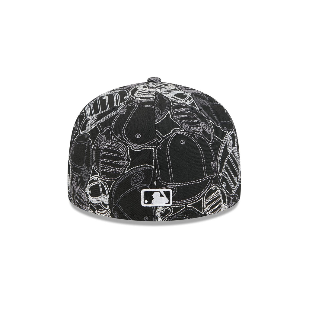 Chicago Cubs Cap Scramble 59FIFTY Fitted Hat