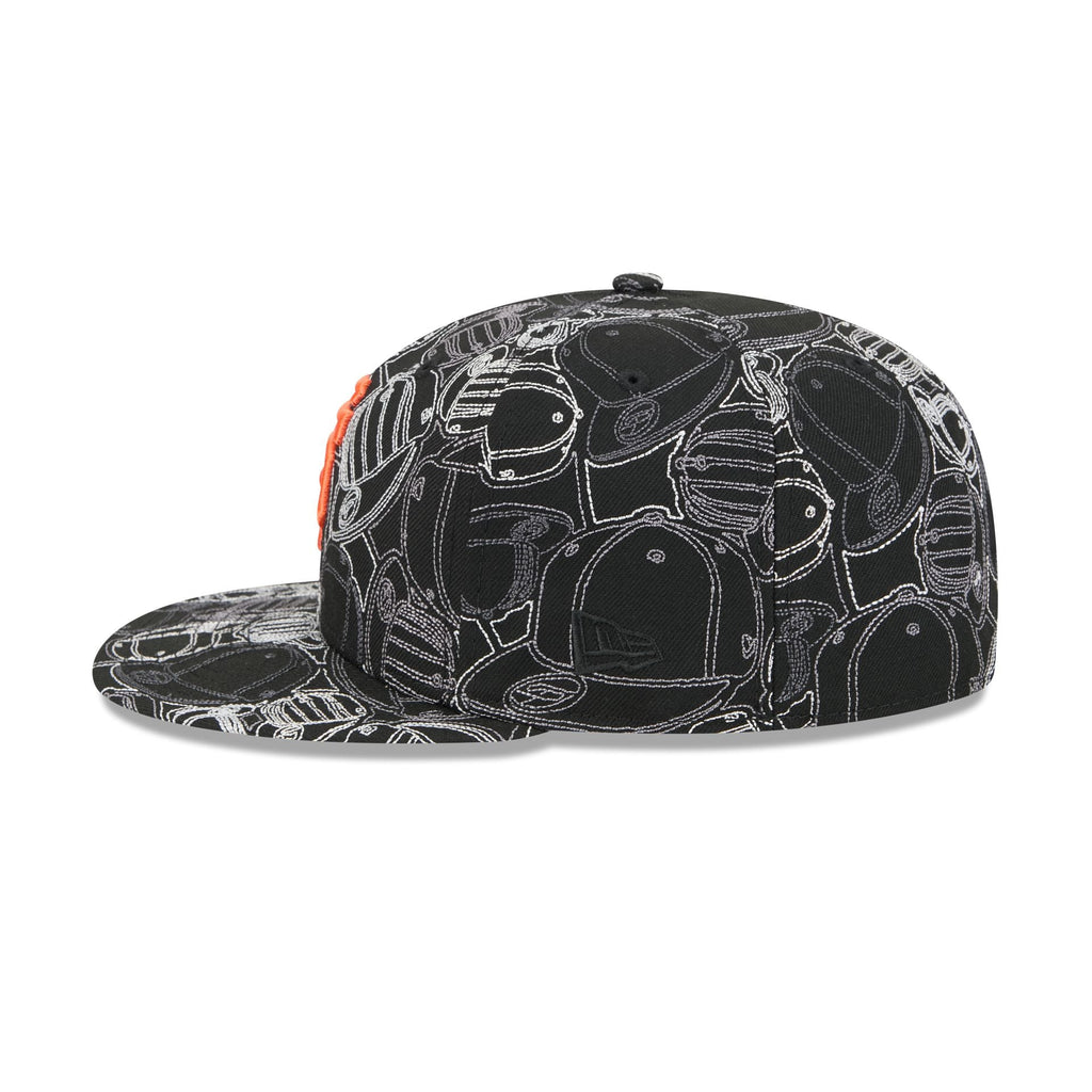 San Francisco Giants Cap Scramble 59FIFTY Fitted Hat