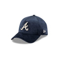 Atlanta Braves Velour 9FORTY A-Frame Snapback Hat