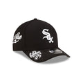 Chicago White Sox Script Black and White 9FORTY M-Crown A-Frame Snapback Hat