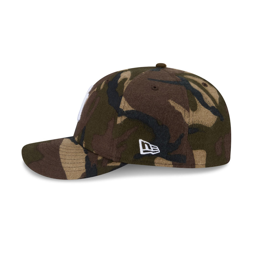 New York Yankees Three Looms Camo Pre-Curve 59FIFTY Fitted Hat