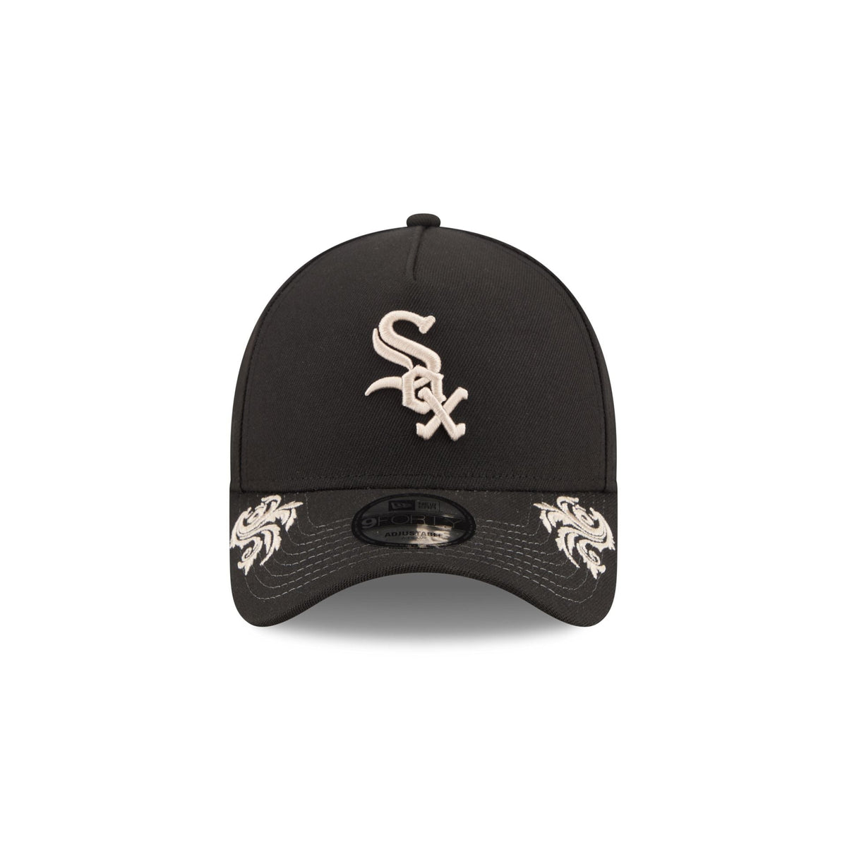 Chicago White Sox Script 9FORTY A-Frame Snapback Hat