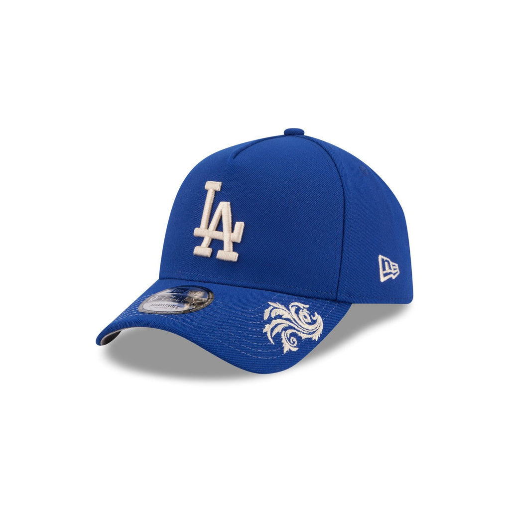 Los Angeles Dodgers Script Blue 9FORTY A-Frame Snapback Hat