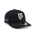 Minnesota Twins Pinstripe Merino & Cashmere Moon 59FIFTY Fitted Hat