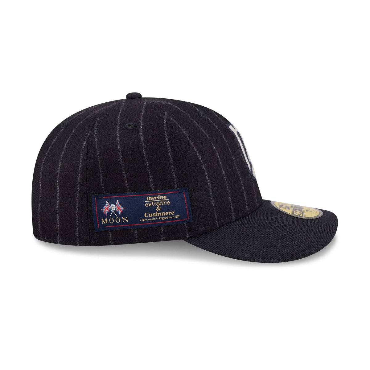 Minnesota Twins Pinstripe Merino & Cashmere Moon 59FIFTY Fitted Hat